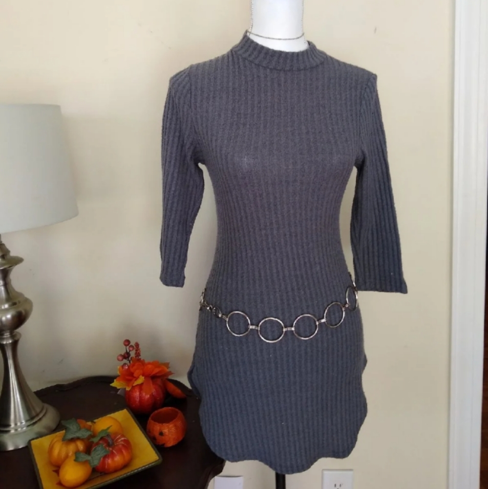 Blush | Gray Dress